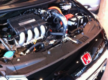 Honda CRZ Hybrid 1.5L (Endast Manuell) 11-13 Polerat CAI Kalluftsintag Luftfilterkit Injen